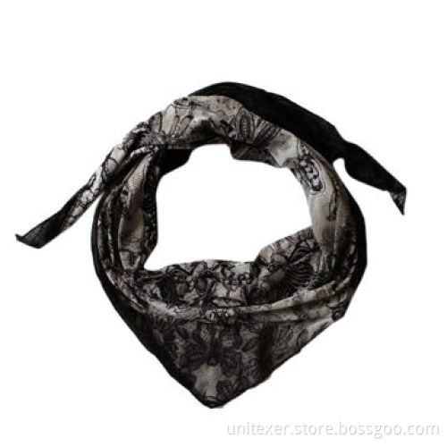 Polyamide Scarf, Nice Design for Girl's and Women, Measures 90 x 140cm